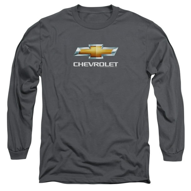 Chevrolet SIMPLE VINTAGE BOWTIE Licensed Adult Long Sleeve T-Shirt S-3XL